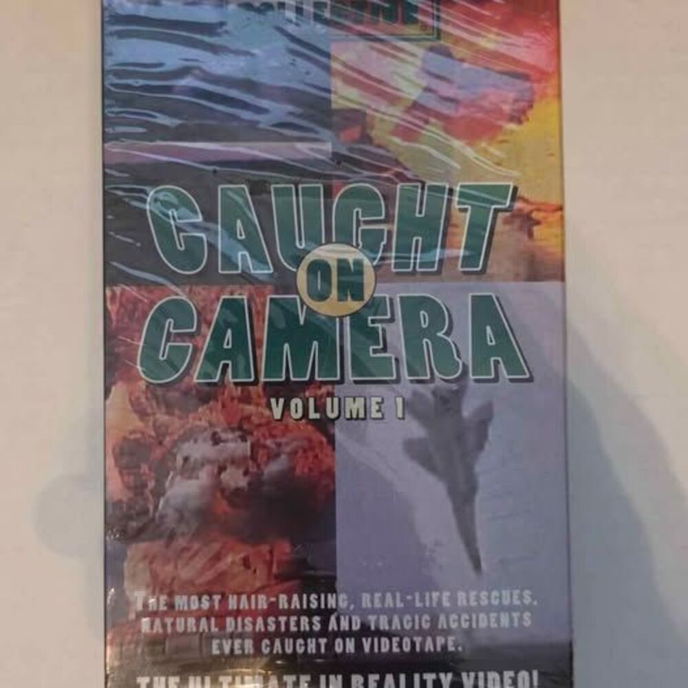 The Amazing Video Collection Caught on Camera Vol 1 VHS Tape 1990s